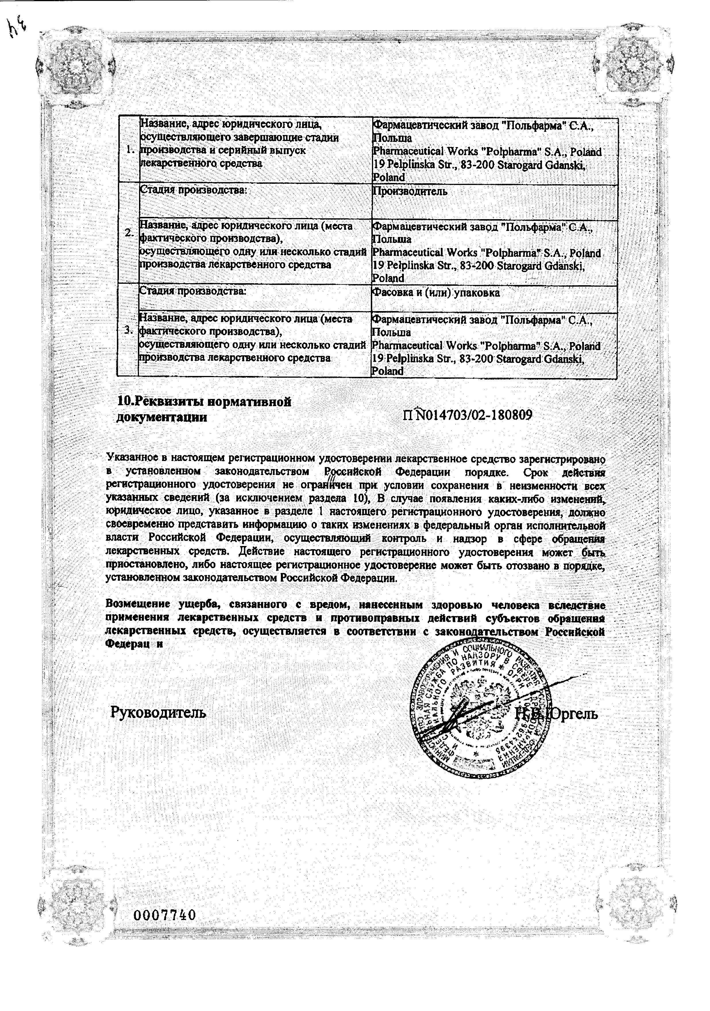 Сертификаты Гинекологические инфекции