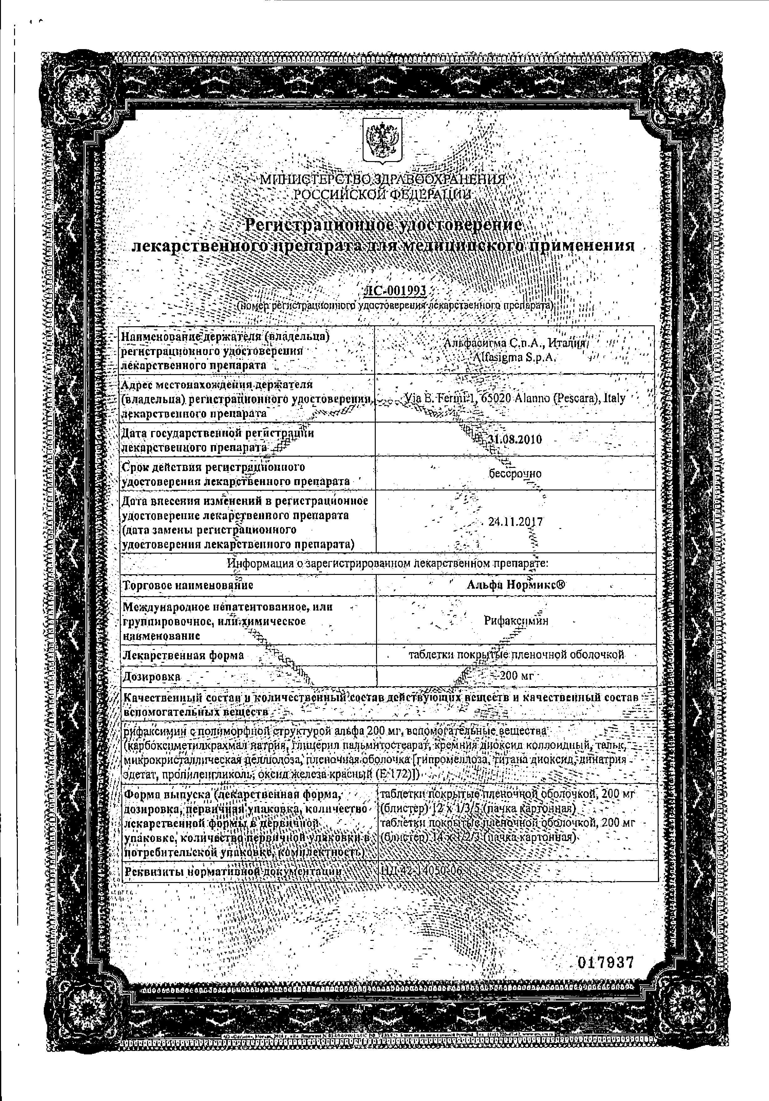 Сертификат Элидел Сертификат Элидел