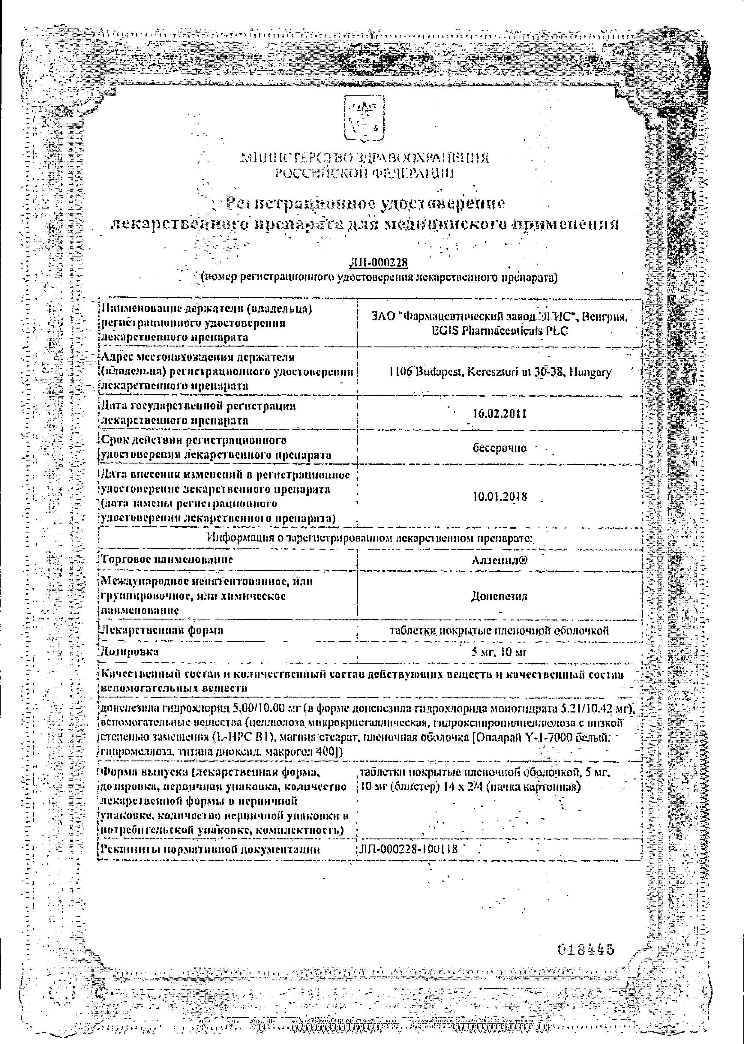 Сертификат Цефиксим ЭКСПРЕСС