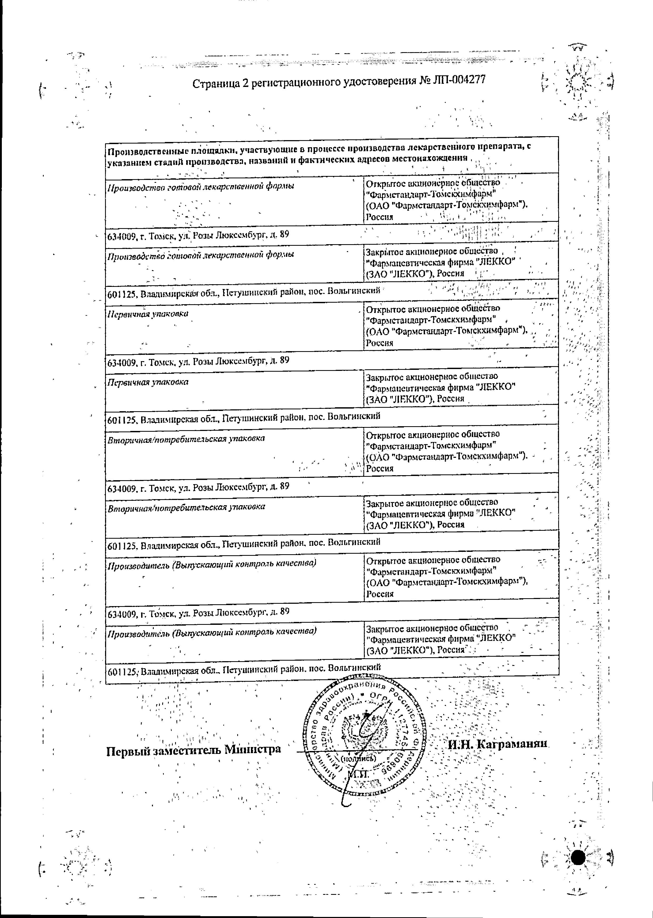 Сертификат на Пенталгин экстра-гель, гель 5%, 50 г Сертификат на Пенталгин экстра-гель, гель 5%, 50 г