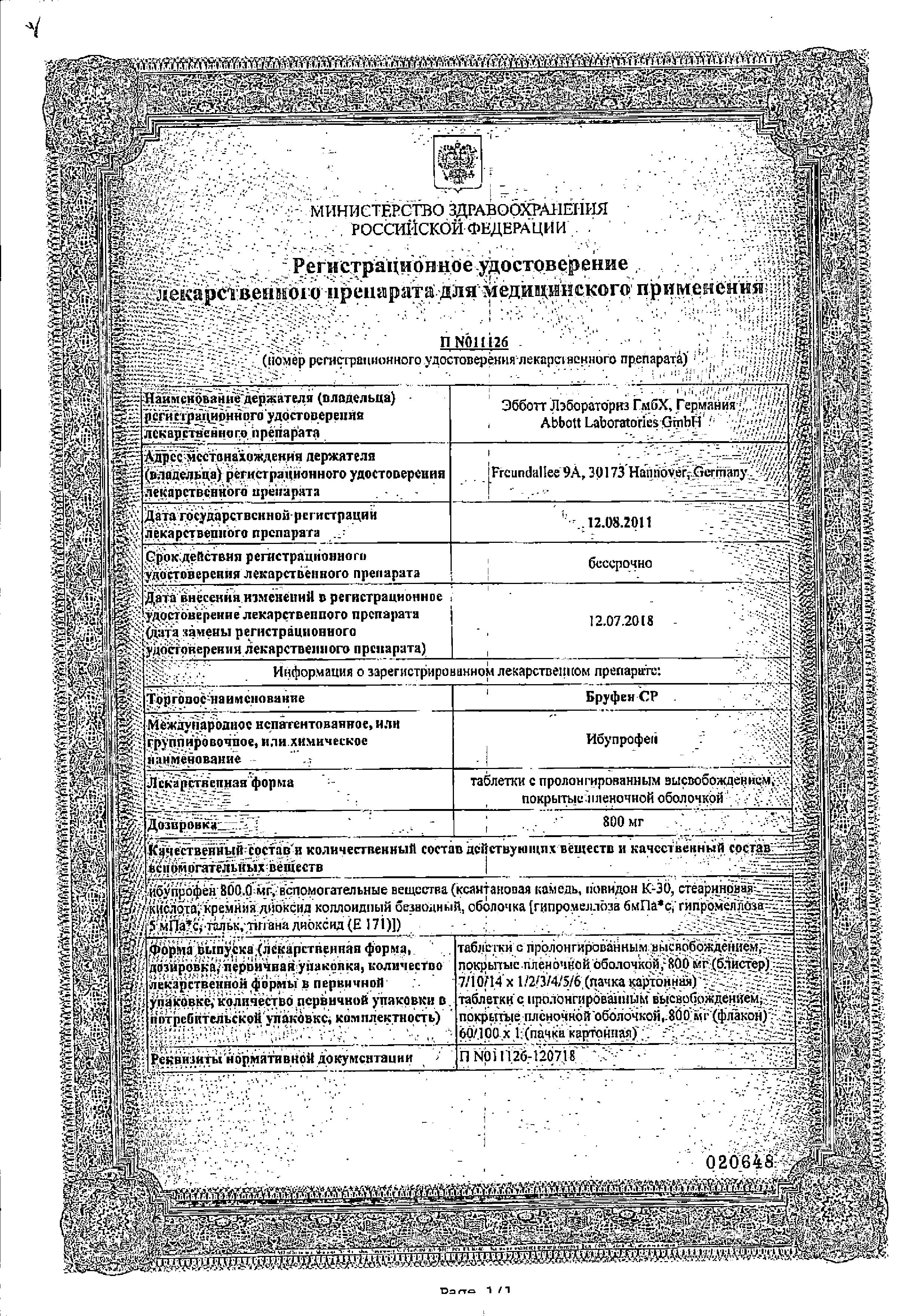 Сертификат Сульфацил натрия Сертификат Сульфацил натрия