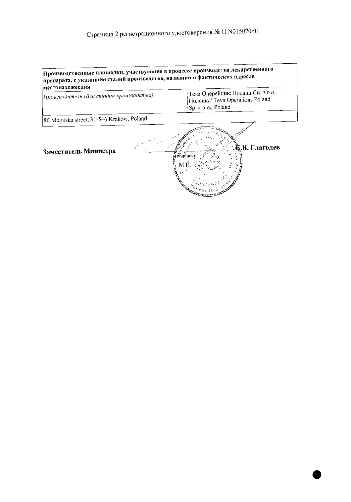 Сертификат Амбробене Сертификат Амбробене