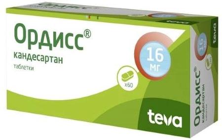 Фото Ордисс табл 16 мг х60