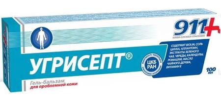 Фото 911 Угрисепт, гель, 100 мл