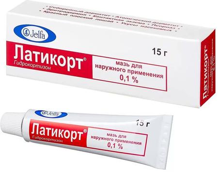 Фото Латикорт, мазь 0.1%, 15 г Фото Латикорт, мазь 0.1%, 15 г