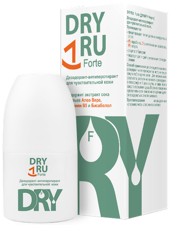 Фото ДрайРу Forte, дезодорант-антиперспирант, 50 мл