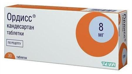 Фото Ордисс, таблетки 8 мг, 30 шт.