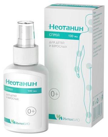Фото Неотанин, спрей 100 мл, 1 шт.