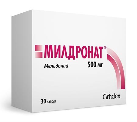 Фото Милдронат капс 500 мг х30