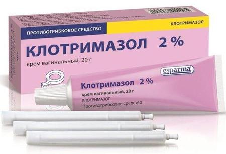 Фото Клотримазол, крем вагинальный 2%, 20 г Фото Клотримазол, крем вагинальный 2%, 20 г