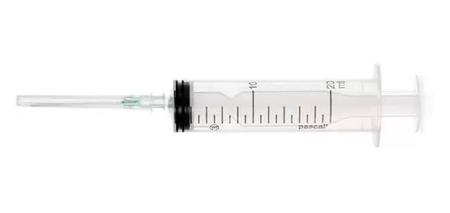 Фото Шприц одноразовый стерильный трехкомпонентный 20 мл с иглой 21G (0.8 х 40 мм), 1 шт.