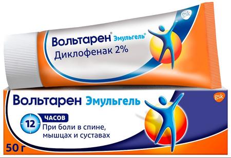 Фото Вольтарен Эмульгель, гель 2%, 50 г Фото Вольтарен Эмульгель, гель 2%, 50 г