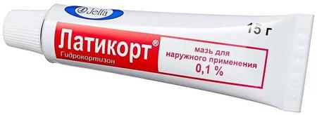 Фото Латикорт, мазь 0.1%, 15 г Фото Латикорт, мазь 0.1%, 15 г