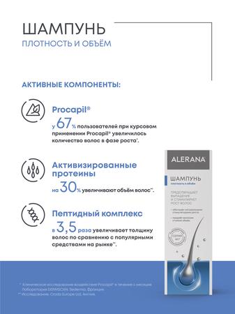 Фото Алерана Плотность и Объем, шампунь, 250 мл