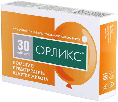 Фото Орликс, таблетки 0.3 г, 30 шт.
