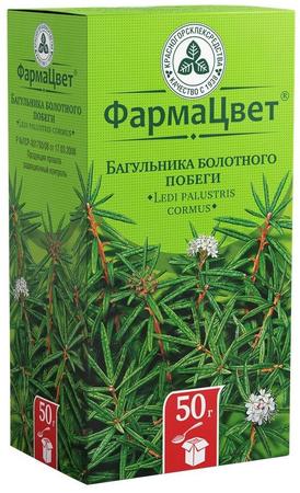 Фото Багульника болотного побеги, 50 г