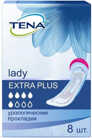 Фото Тена Lady Экстра Плюс, прокладки урологические, 8 шт. Фото Тена Lady Экстра Плюс, прокладки урологические, 8 шт.