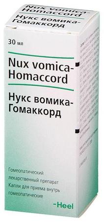 Фото Нукс Вомика-Гомаккорд, капли, 30 мл