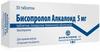 Фото Бисопролол Алкалоид, таблетки покрыт. плен. об. 5 мг, 30 шт.