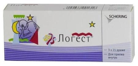 Фото Логест, таблетки покрыт. плен. об. 75 мкг+20 мкг, 63 шт.