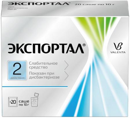 Фото Экспортал, порошок, 20 пакетиков по 10 г