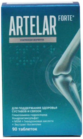 Фото Артелар Форте, таблетки, 90 шт.
