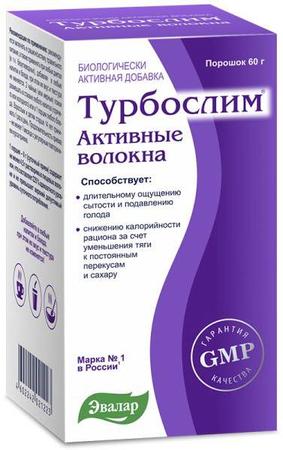 Фото Турбослим Активные волокна, 60 г (банка) Фото Турбослим Активные волокна, 60 г (банка)