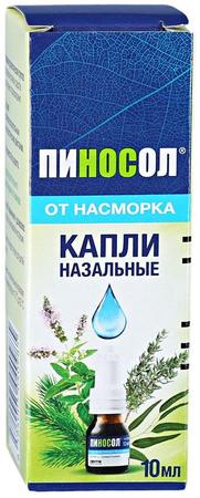 Фото Пиносол, капли назальные, 10 мл