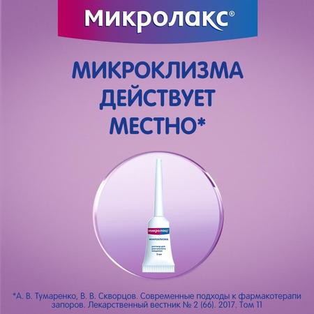 Фото Микролакс, раствор для ректального введения (микроклизмы) 5 мл, 12 шт.