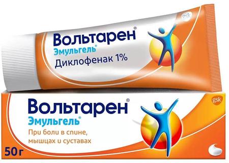 Фото Вольтарен эмульгель, гель 1%, 50 г Фото Вольтарен эмульгель, гель 1%, 50 г