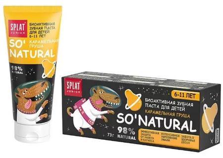 Фото Сплат Junior, зубная паста (карамельная груша), 73 г
