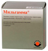 Фото Мильгамма, раствор 100 мг+100 мг+1 мг/2 мл, ампулы 2 мл, 25 шт.