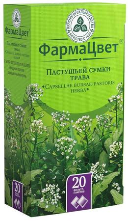 Фото Пастушьей сумки трава, пакетики 1.5 г, 20 шт.