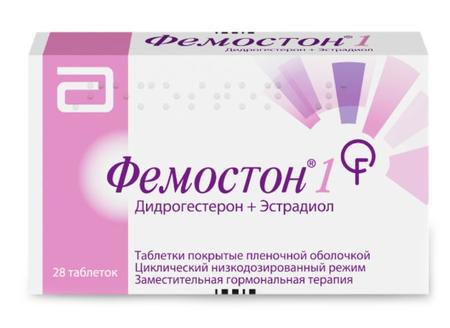 Фото Фемостон 1, таблетки в пленочной оболочке, 28 шт.