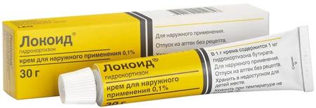 Фото Локоид, крем 0.1%, 30 г