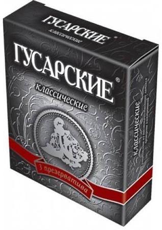 Фото Презервативы Гусарские Классические, 3 шт.