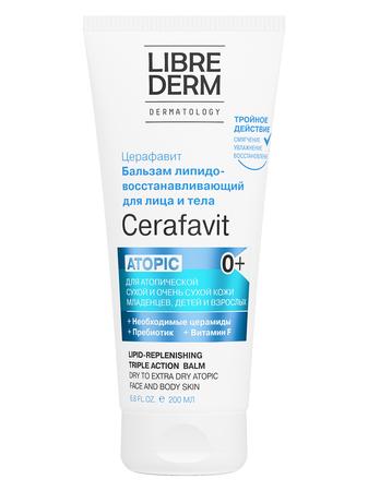 Фото Либридерм Cerafavit бальзам д/лица и тела липидовосст тройн действия 200 мл х1