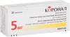 Фото Коронал, таблетки покрыт. плен. об. 5 мг, 30 шт.