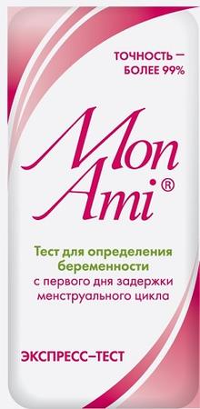 Фото Мон Ами, тест на беременность, 1 шт.