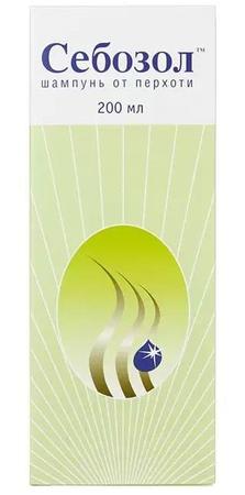 Фото Себозол, шампунь от перхоти, 200 мл