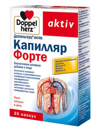 Фото Доппельгерц Актив Капилляр Форте, капсулы, 30 шт.