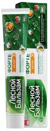 Фото Лесной бальзам Форте Курс восстановления десен, зубная паста, 75 мл