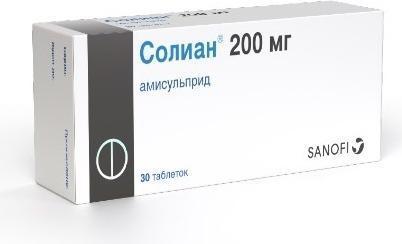 Фото Солиан, таблетки 200 мг, 30 шт.