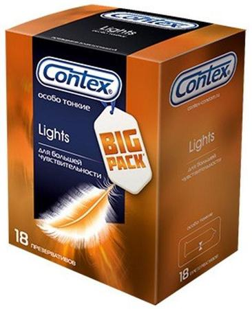 Фото Презервативы Контекс Lights особо тонкие, 18 шт.