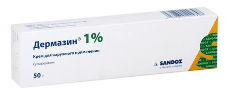 Фото Дермазин, крем 0.01%, 50 г Фото Дермазин, крем 0.01%, 50 г