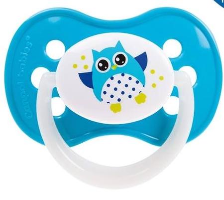 Фото Пустышка симметричная силиконовая Owl / Сова  (0-6 месяцев)