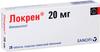 Фото Локрен, таблетки покрыт. плен. об. 20 мг, 28 шт.