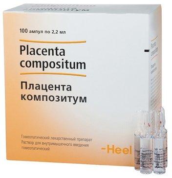 Фото Плацента Композитум, раствор, ампулы 2.2 мл, 100 шт.