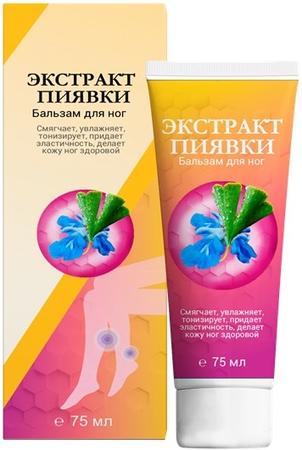 Фото Простой рецепт, бальзам тонизирующий с экстрактом пиявки, 75 мл