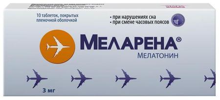 Фото Меларена, таблетки покрыт. плен. об. 3 мг, 10 шт.